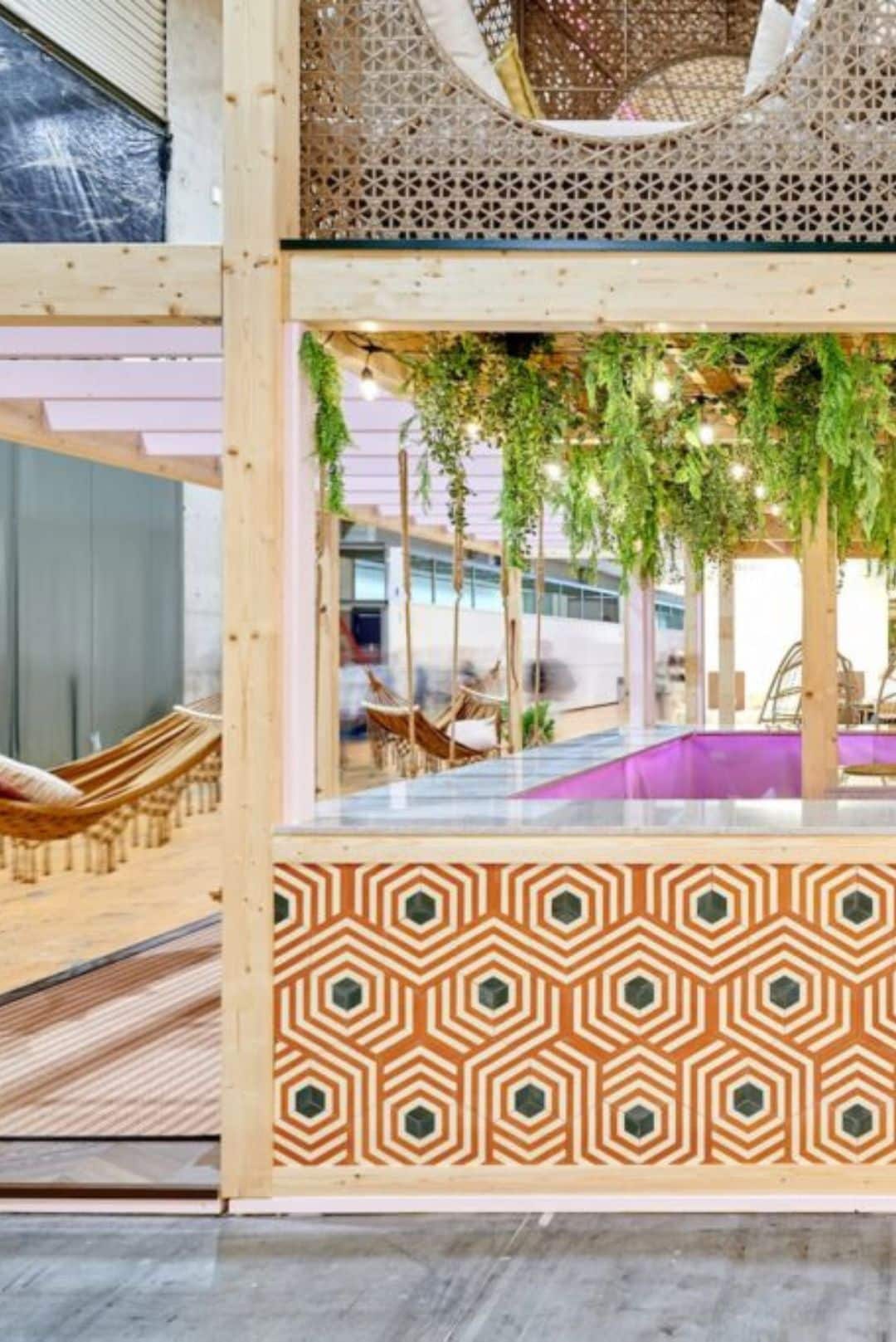 Nomad´s Concept Terrace Espacio Nomad´s Concept Terrace diseñado por PhiBa Architecture para Interihotel